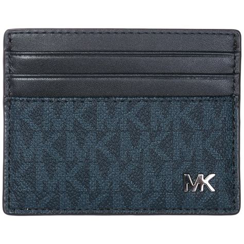 michael kors blue card holder